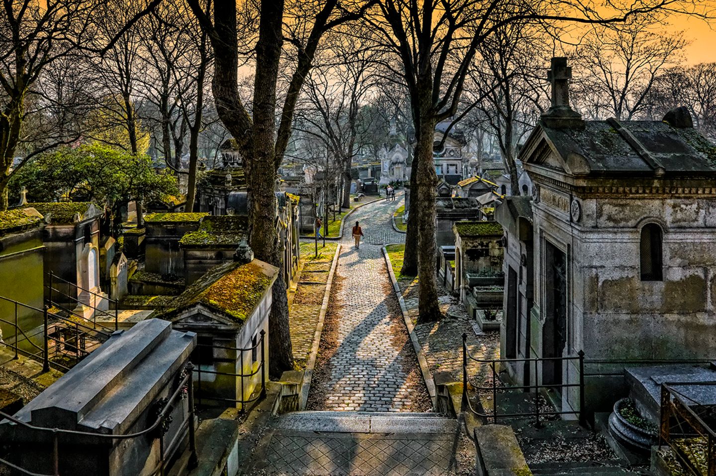 Pere Lachaise Fireidhof in Paris, France