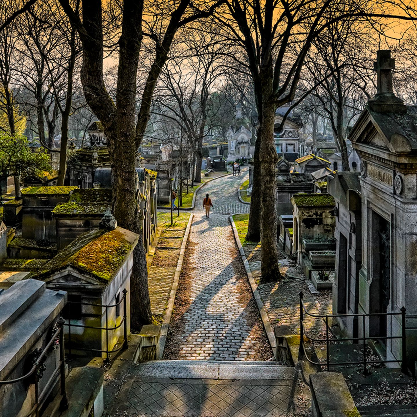 Pere Lachaise Fireidhof in Paris, France