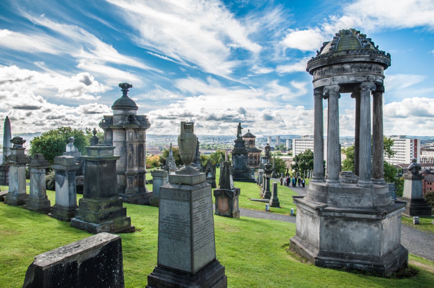 Necropolis, Glasgow Necropolis, Glasgow, Schottland