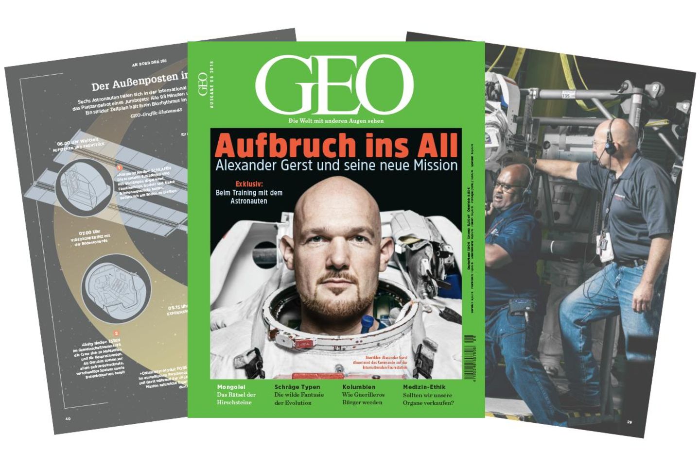 Akribische Vorbereitung: Beim Training mit dem Astronauten Alexander Gerst - Bild 15