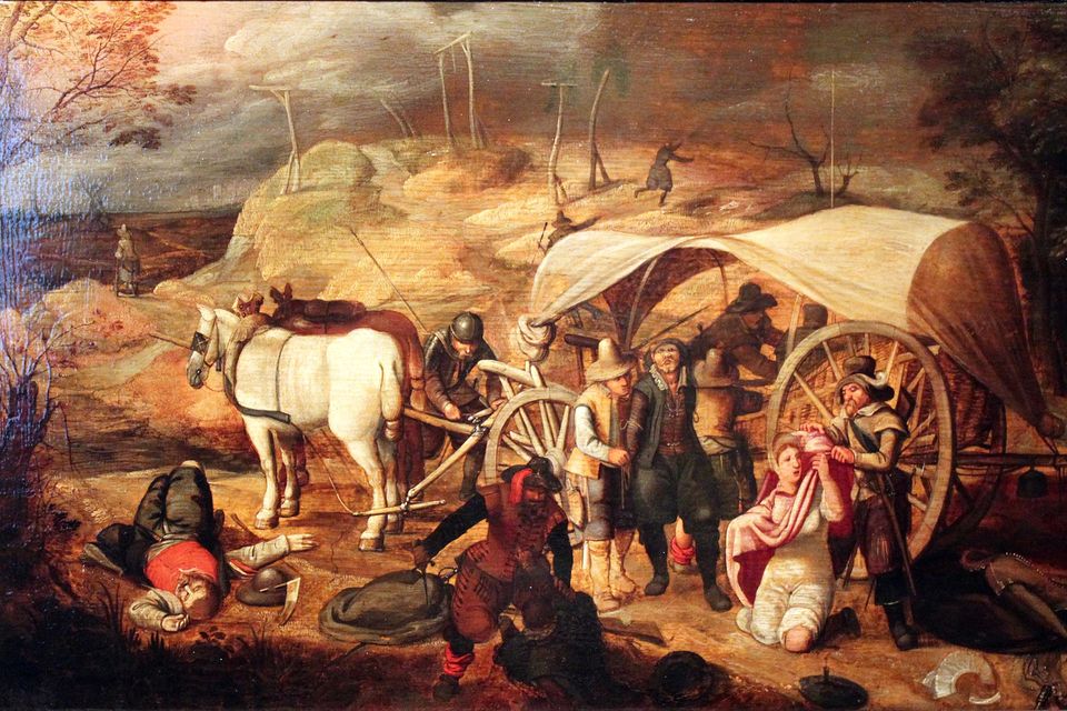 Marodierende Soldaten. Sebastian Vrancx 1647