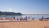 Cospudener See, Nordstrand, bei Leipzig