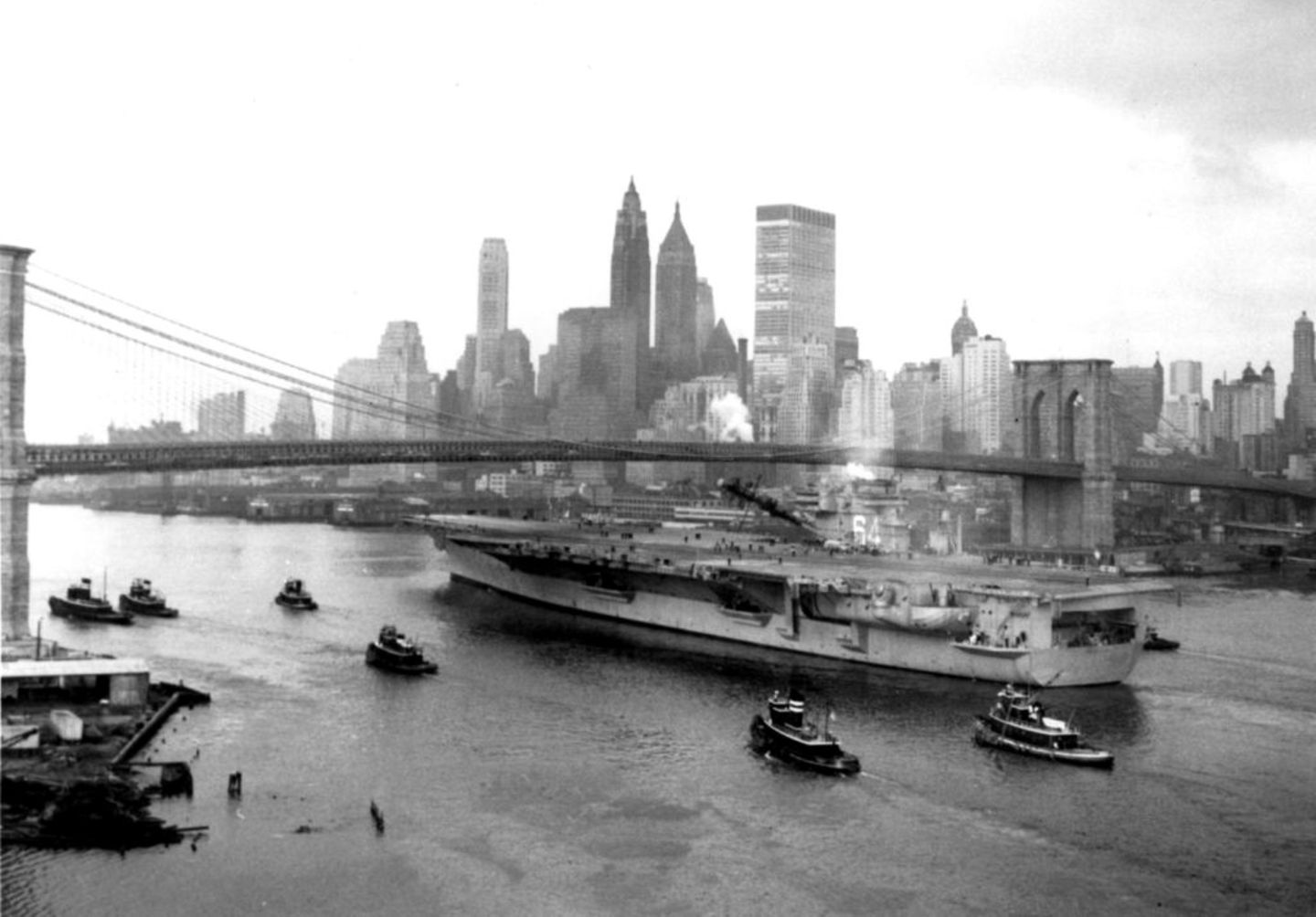 Brooklyn Bridge, 1960