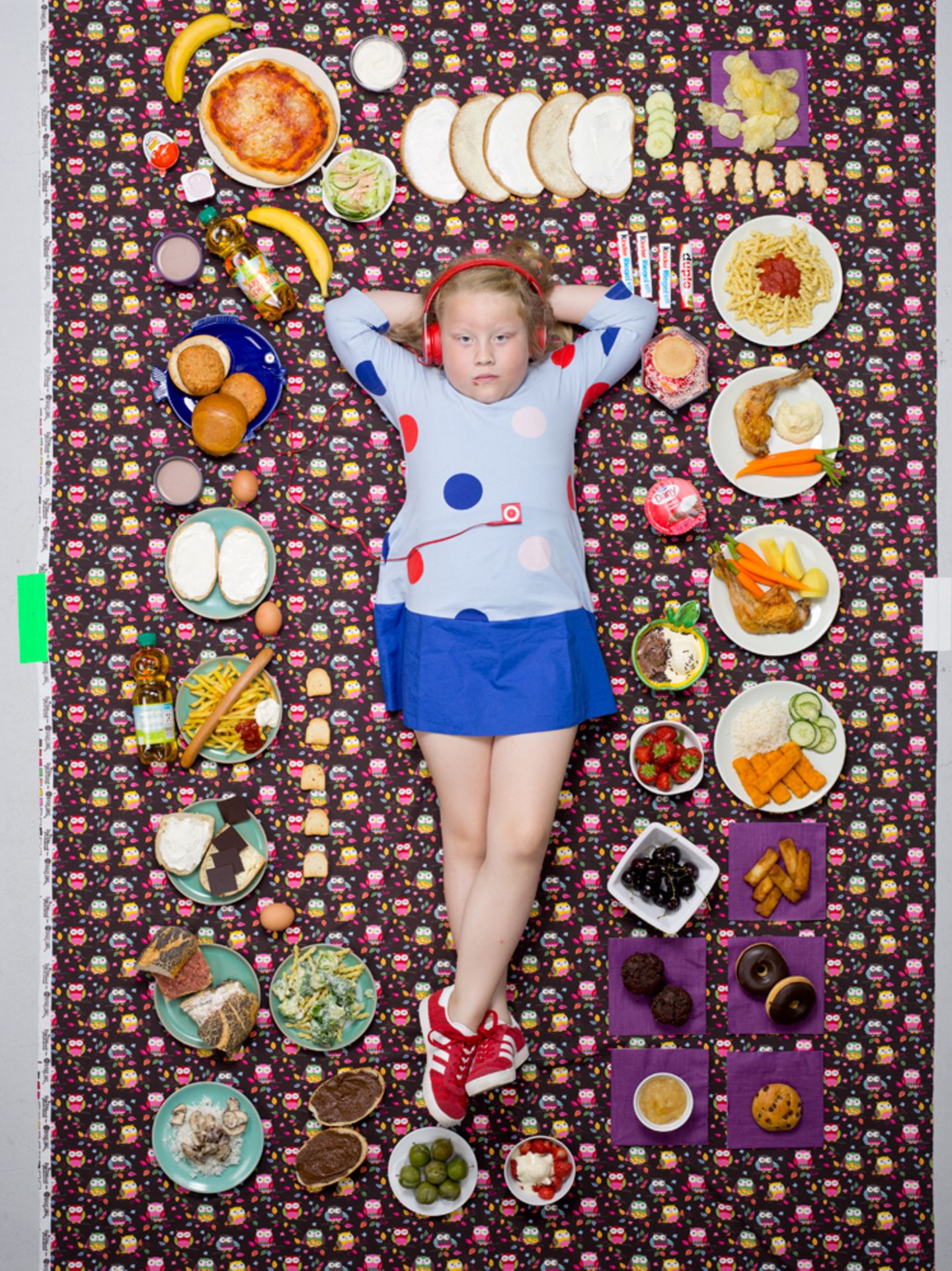 Greta, fotografiert von Gregg Segal