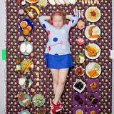 Greta, fotografiert von Gregg Segal