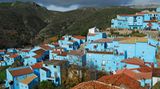Júzcar, Málaga, Andalusien
