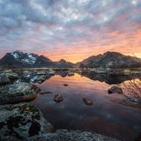 Mitternachtssonne Norwegen