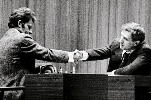 Kontrahenten: Spasskij und Fischer