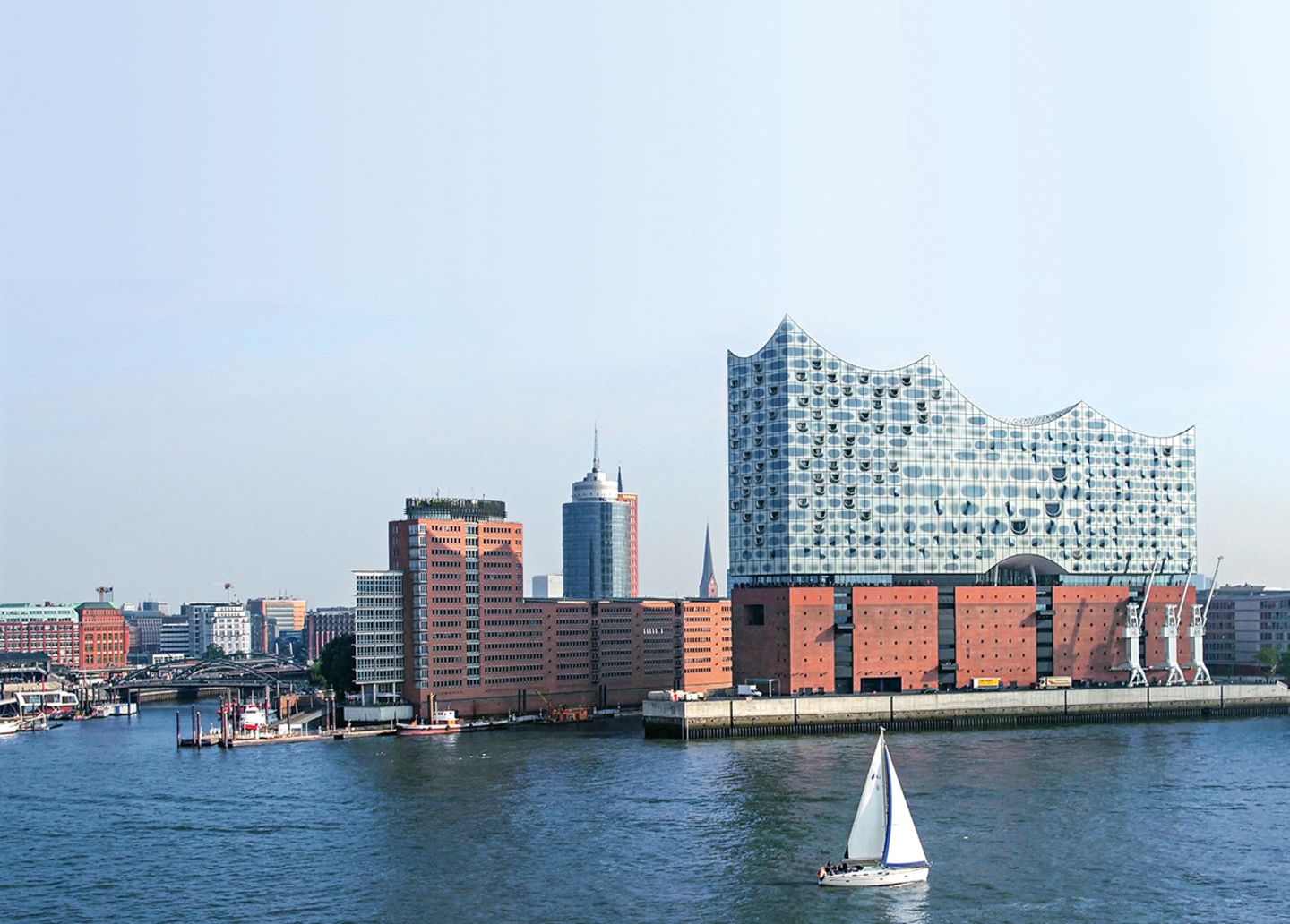 Segeln auf der Elbe