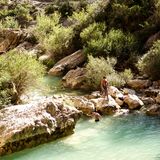 Alquezar, Rio Vero, Spanien