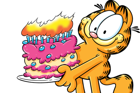 Garfield - 40. Geburtstag