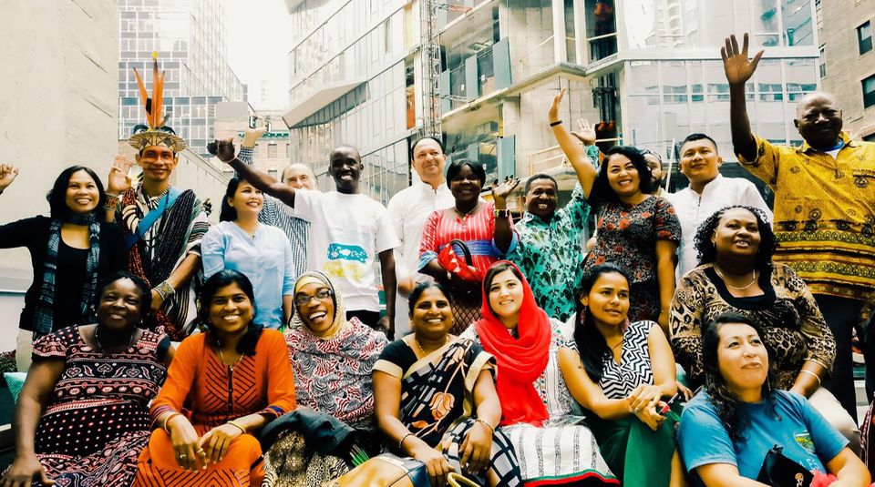 Die Gruppe der Preisträger 2017 in New York