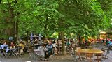 Deutschland, Oberbayern, München, Hofbräukeller, Biergarten