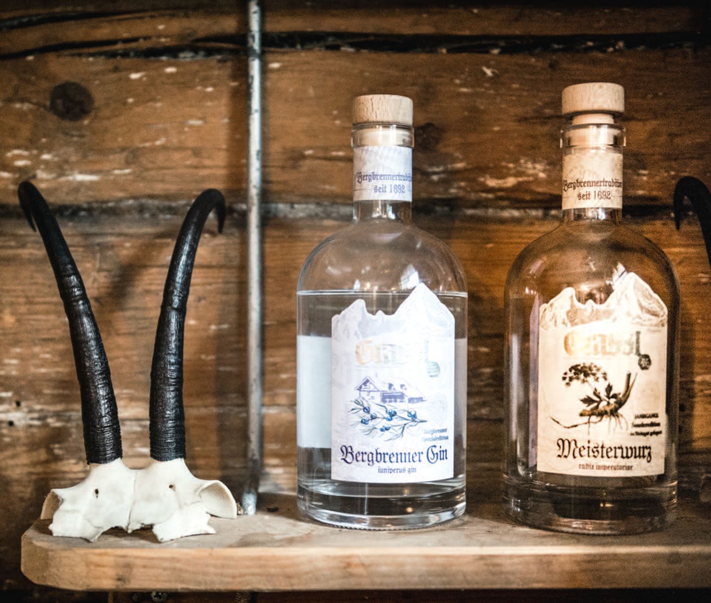 Enzianschnaps, Priesberghütte