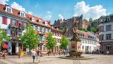 Heidelberg Hauptstraße Kornmarkt