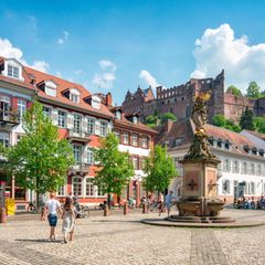 Heidelberg Hauptstraße Kornmarkt