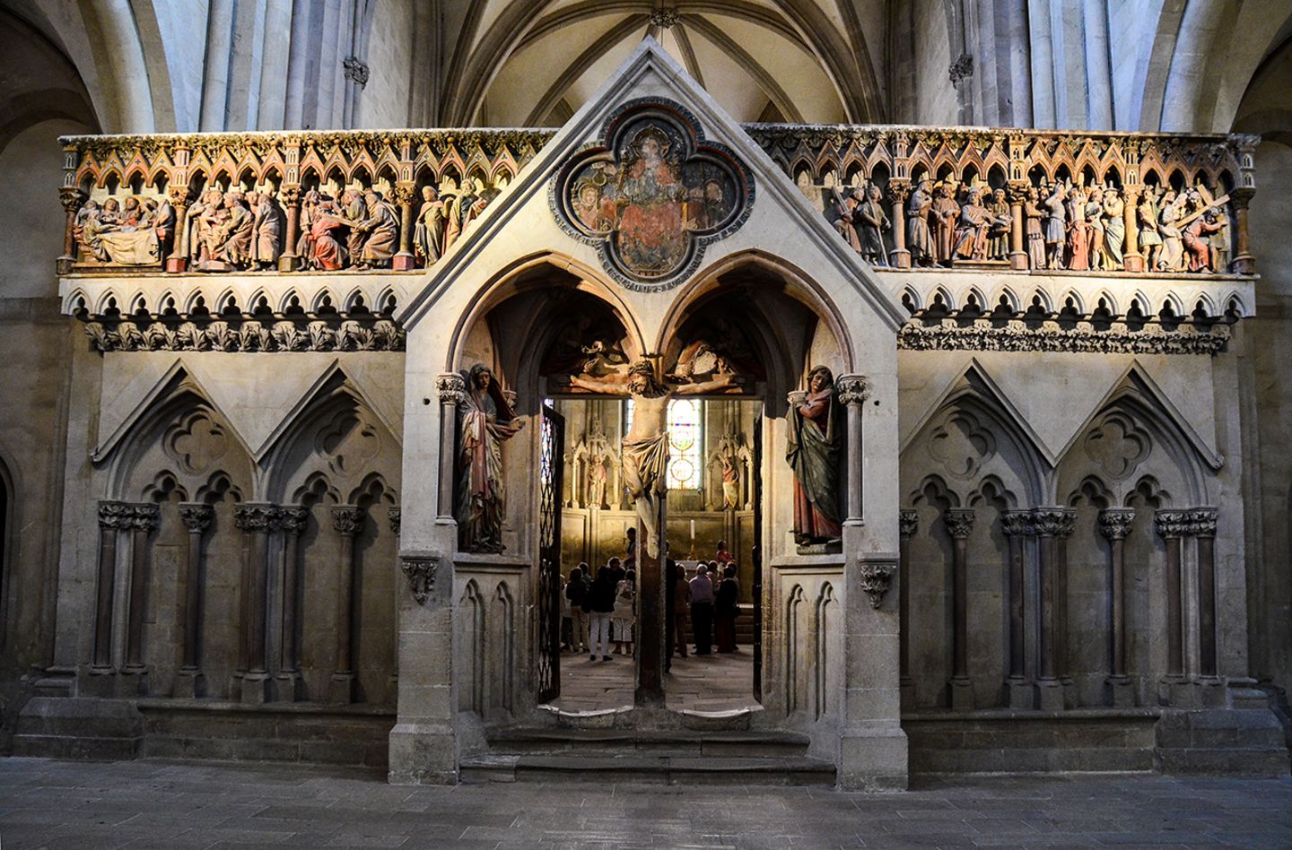 Naumburg Dom, Lettner Westchor Naumburg Dom, Lettner Westchor