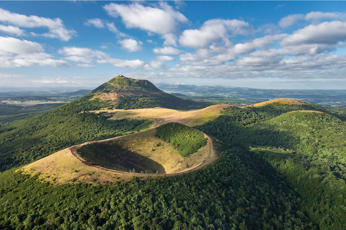Chaine des Puys, Frankreich Puy de Dome, Frankreich
