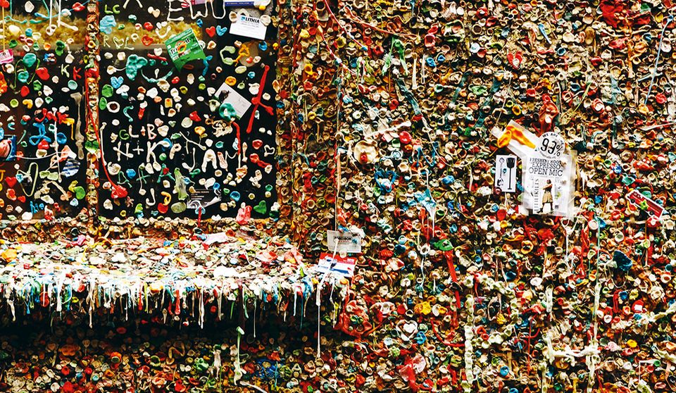 Gum Wall, Seattle