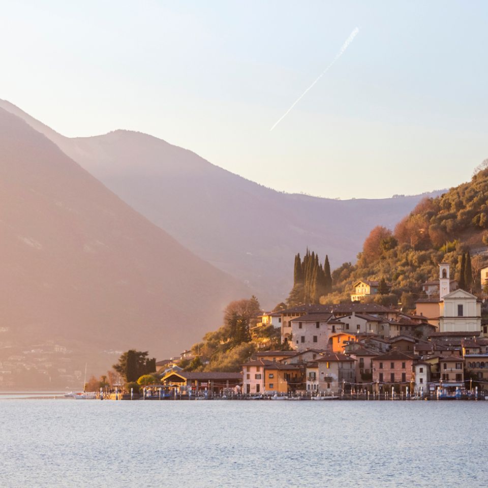 Peschiera Maraglio am Iseosee