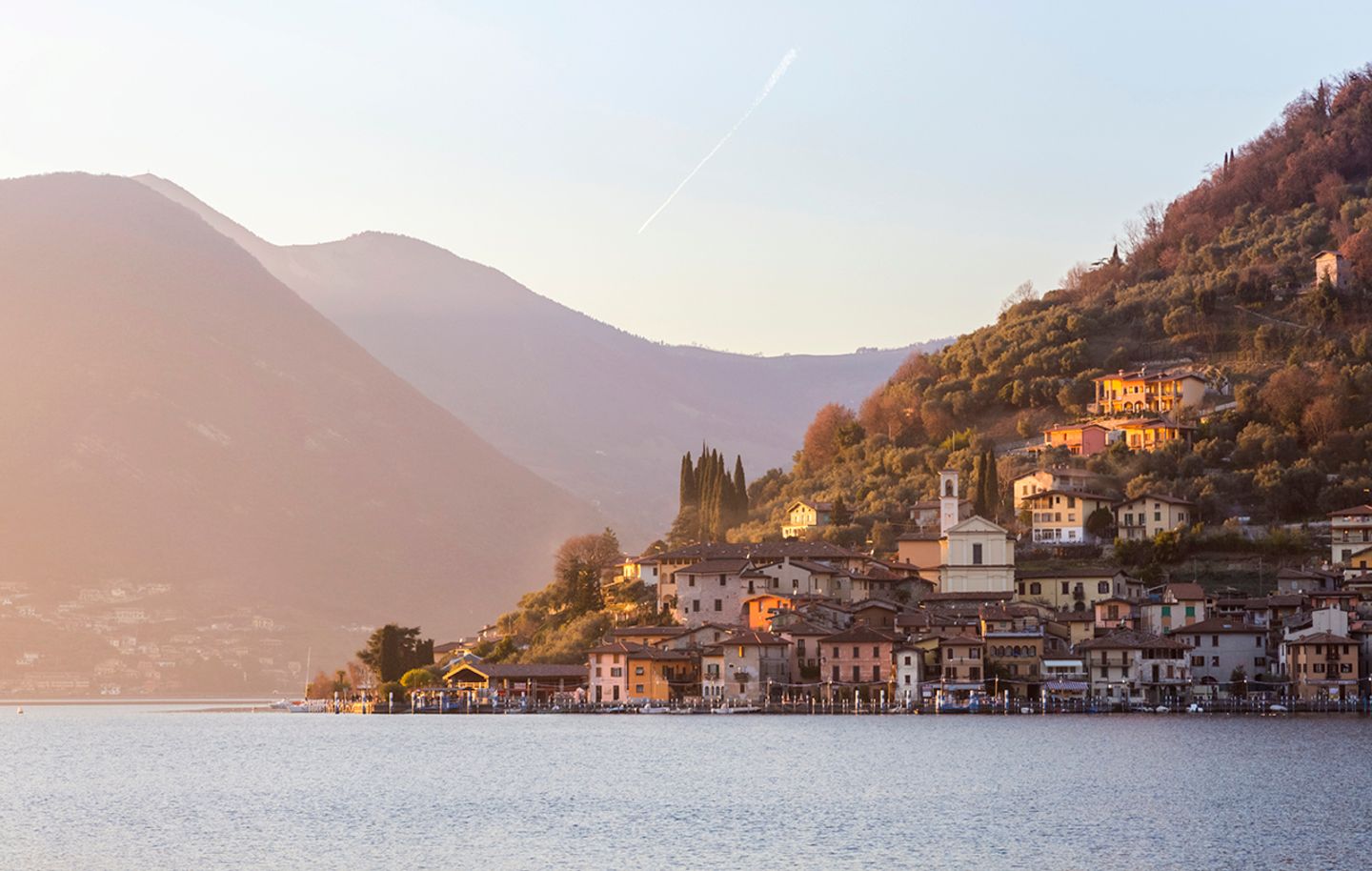 Peschiera Maraglio am Iseosee