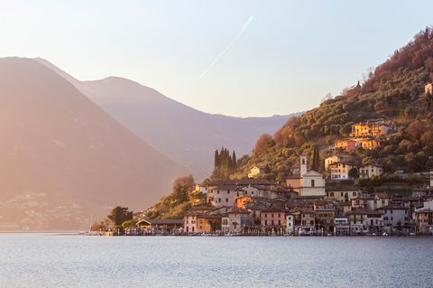 Peschiera Maraglio am Iseosee