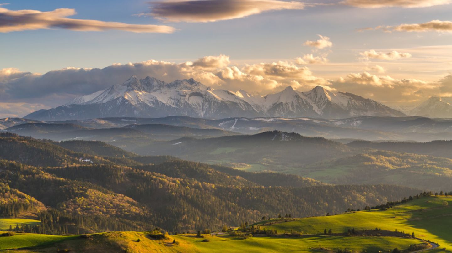 Pieninen Ein wunderschöner und unbekannter Gebirgszug mitten in Europa