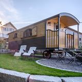 Zirkuswagen, Camping Wagenhausen, Bodensee