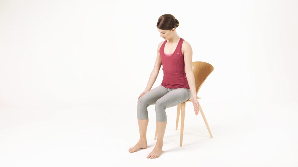 Kopf nach vorn neigen