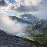 Lünersee, Vorarlberg, Österreich