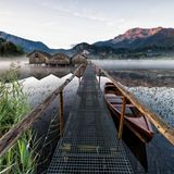Blick auf den Kochelsee