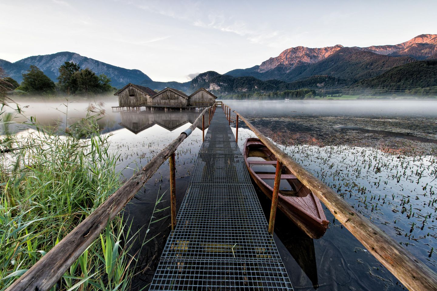 Blick auf den Kochelsee