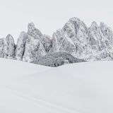 Bezaubernde Winterlandschaft: Villnösser Geisler