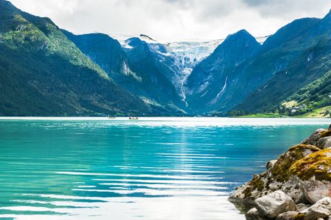 Briksdal Gletscher, Norwegen