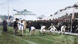 Hundert-Meter-Lauf bei den ersten Olympischen Spielen der Neuzeit 1896 in Athen