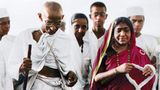 Mahatma Gandhi marschiert 1930 mehr als 300 Kilometer weit, um gegen die Unrechtsherrschaft der britischen Kolonialherren zu pr…