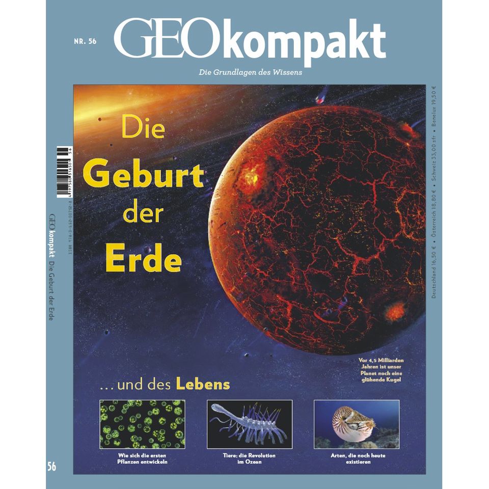 GEO kompakt Nr. 56: GEO kompakt Nr. 56/2018 - Die Geburt der Erde