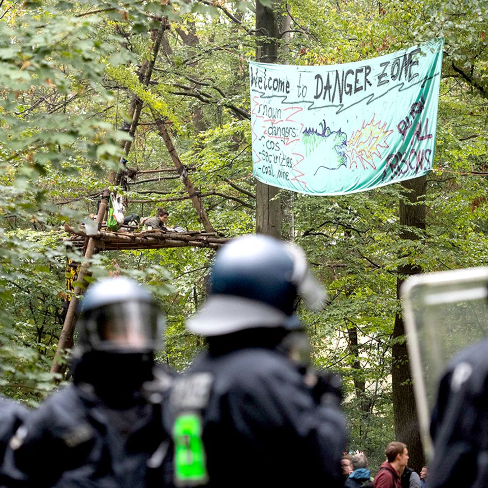 Räumung, Hambacher Forst