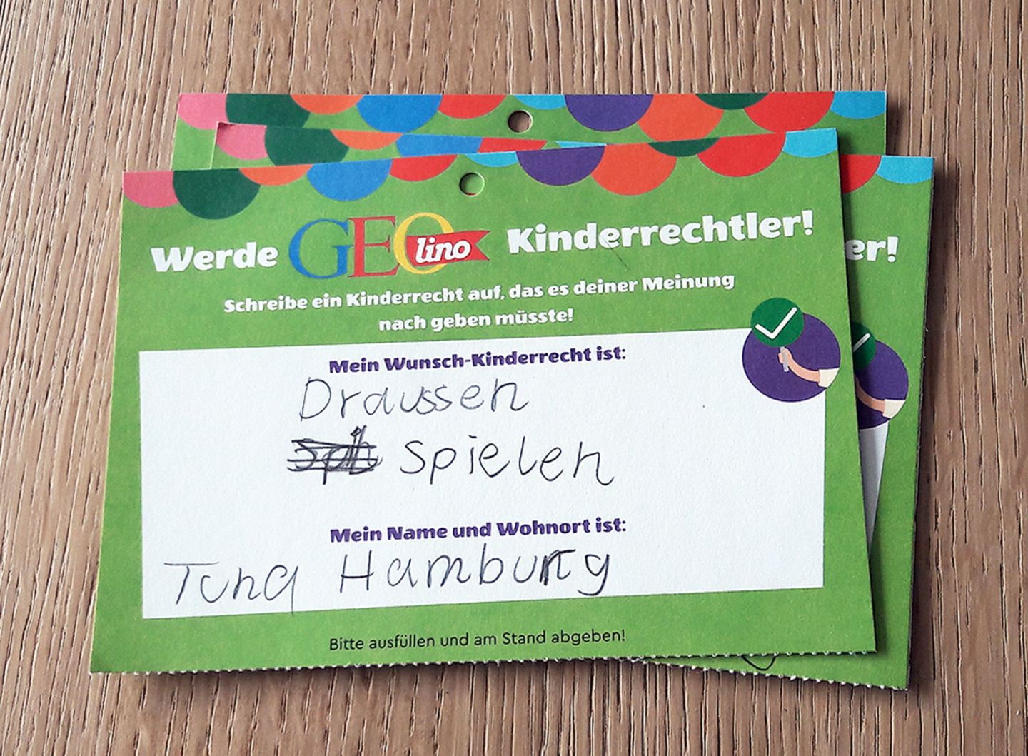 Wünsche zum Weltkindertag
