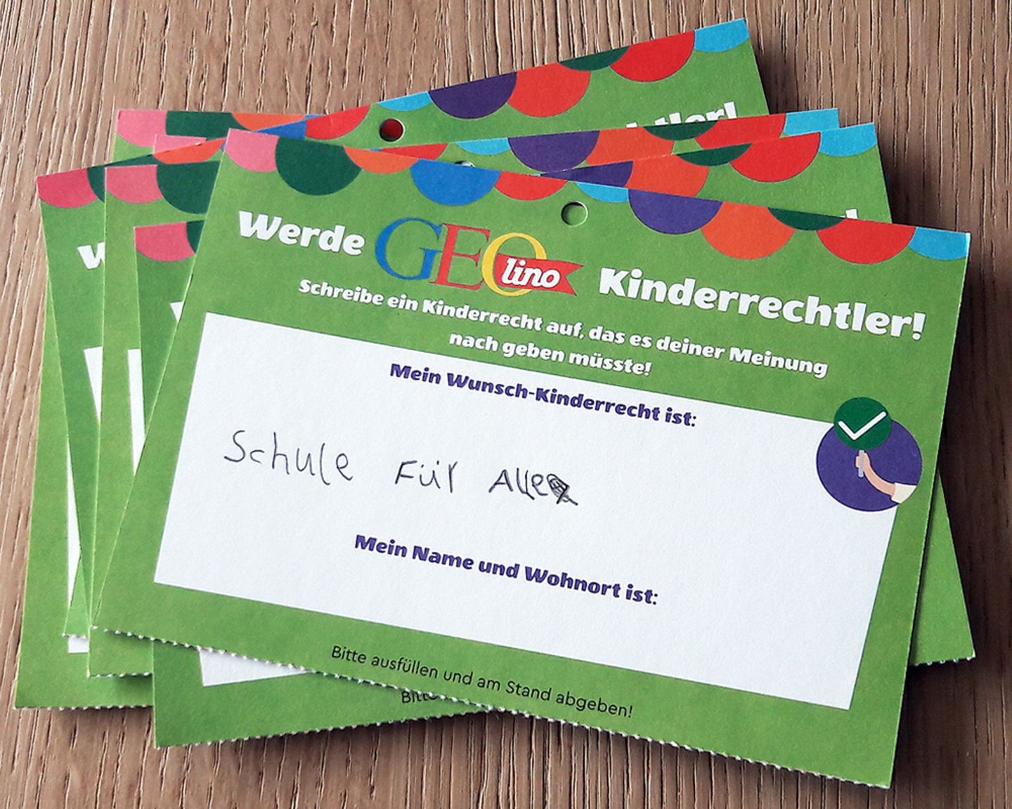 Wünsche zum Weltkindertag