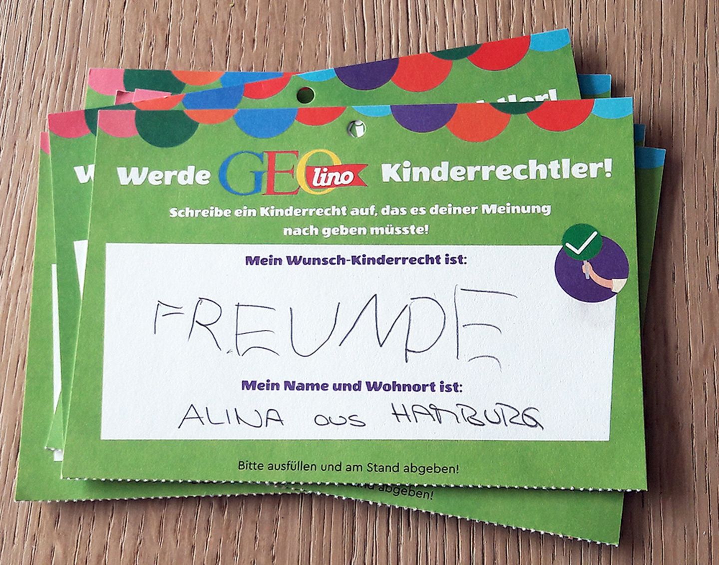 Wünsche zum Weltkindertag