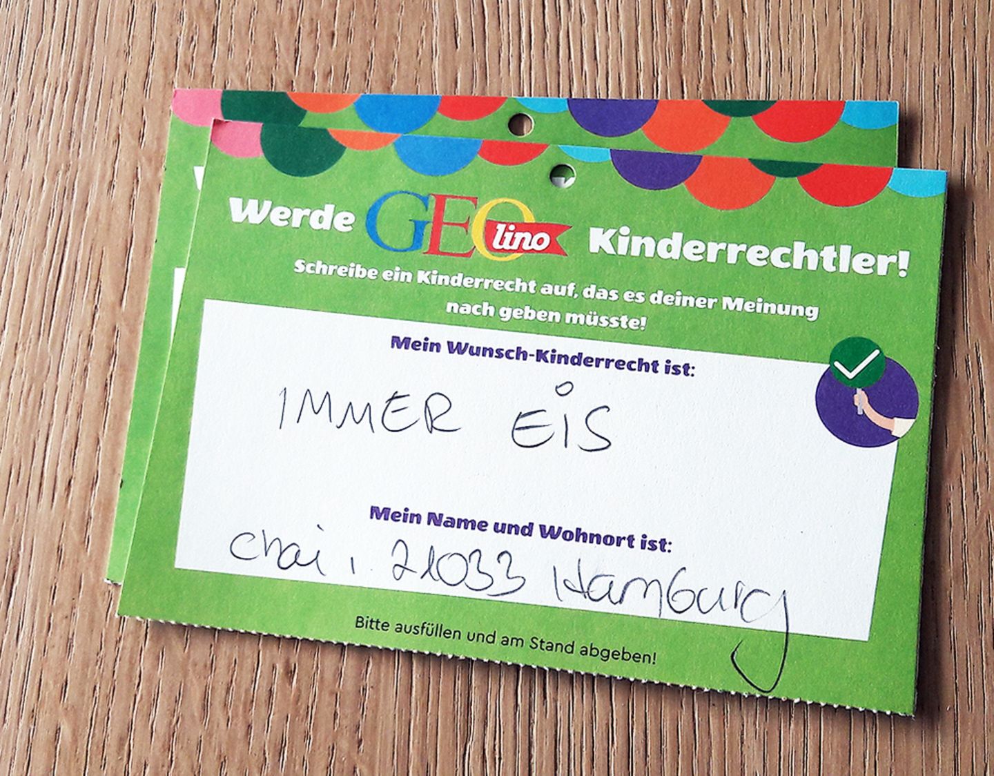 Wünsche zum Weltkindertag