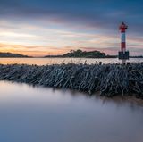 Leuchtturm Juliusplate in Berne