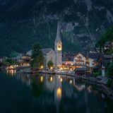 Hallstatt in Österreich