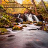 Hallamölla Wasserfall, Schweden