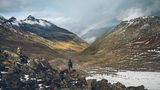 Blick zurück, nahe Martin-Busch-Hütte