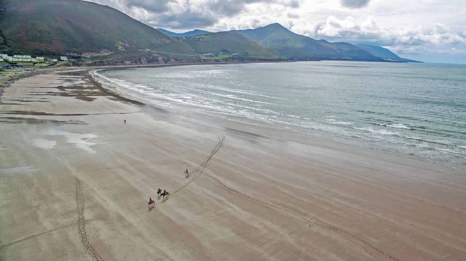 Rossbeigh Becah, Kerry, Irland Rossbeigh Becah, Kerry, Irland
