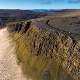 Steilküste am Sanddalur