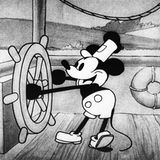 Micky Maus in „Steamboat Willie“