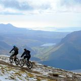 Montainbiker, Snowdonia National Park